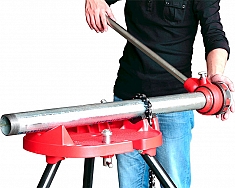 Использование ручного резьбонарезного клуппа Rotorica Twistor 12R 1/2"-2"